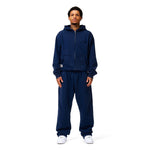 BLAU TRACKSUIT MIT ZIPPER